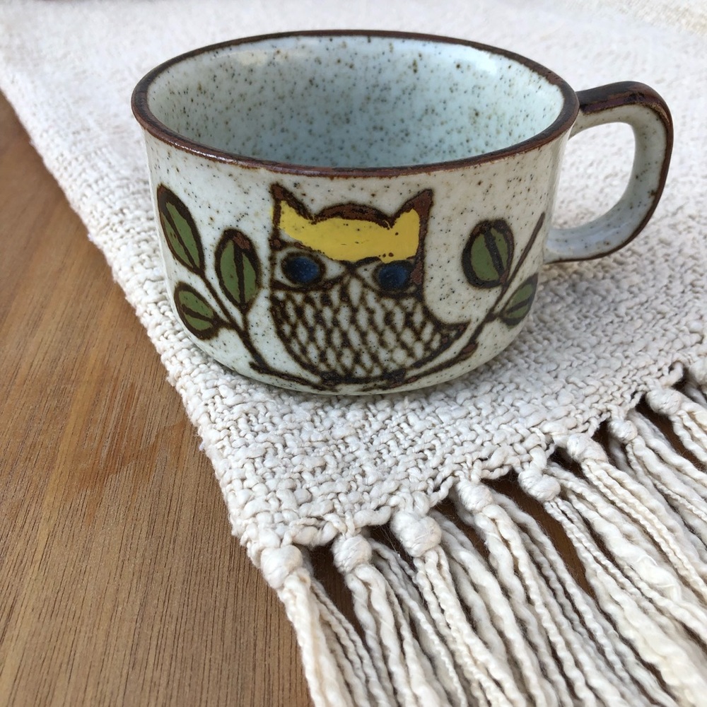 Owl Coffee Soup Mug